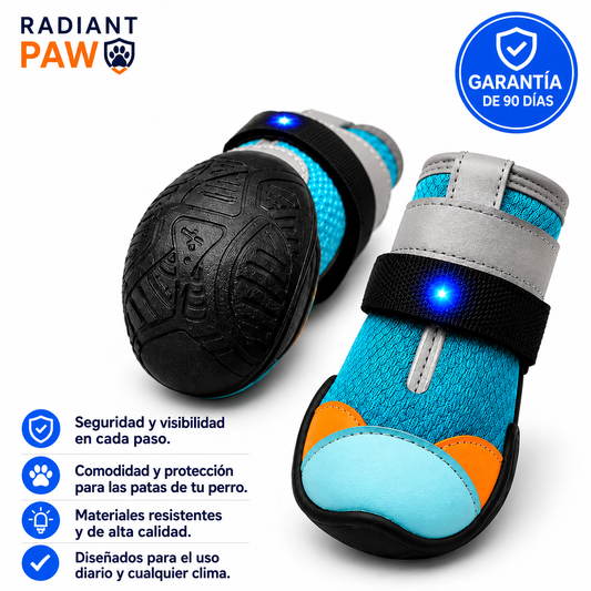 Radiant Paw™ Paseos nocturnos seguros