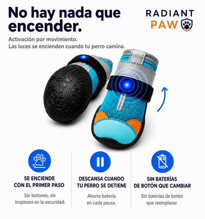 Radiant Paw™ Paseos nocturnos seguros